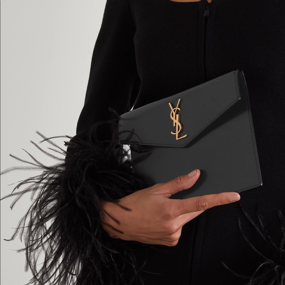 BNIB Saint Laurent Uptown Pouch Clutch